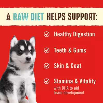 Product Stella & Chewy's Freeze-Dried Raw Dinner Patties Puppy Dry Dog Food - Beef & Salmon
