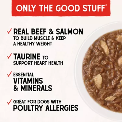 Product Stella & Chewy's Stella's Shredrs Adult Dog Wet Food or Topper - Beef & Salmon