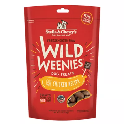 Product Stella and Chewy's Freeze Dried Wild Weenies Dog Treats 11.5 OZ