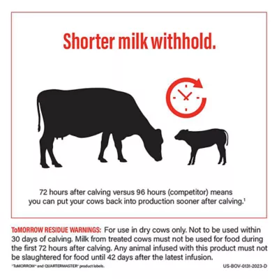 Product ToMORROW Mastitis Treatment for Dry Cows