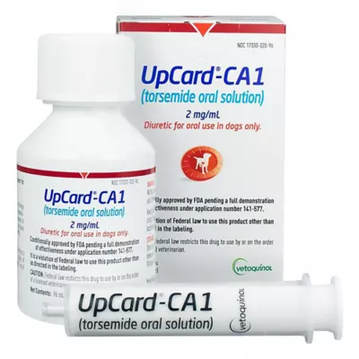 Product UpCard-CA1 (torsemide) Oral Solution for Dogs - 2mg/ml