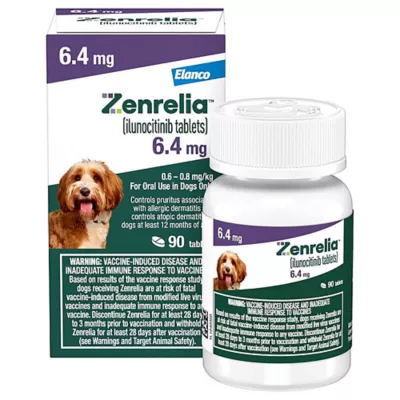 Product Zenrelia (ilunocitinib) Tablets for Dogs - 6.4 mg