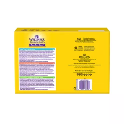 Product Wellness® Purrfect Duos Adult Cat Wet Food - Natural, Grain Free, Variety Pack, 12 Ct, 31.68 Oz