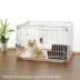 Richell® Easy Open 3-Way Door Pet Wire Crate image thumbnail 2