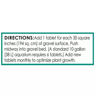 Product API® Root Tabs Aquarium Plant Fertilizer- 10 count