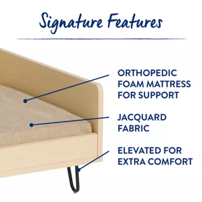 Product Top Paw® Elevated Wood Dog Bed