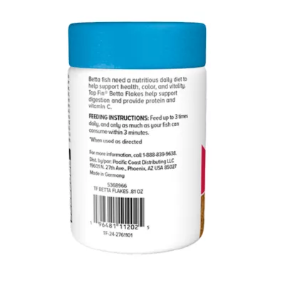 Top Fin® Betta Flakes Fish Food - Betta Fish Food, Freshwater Fish Food - 0.81 oz - Image 6