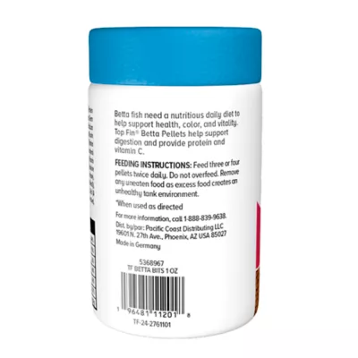 Top Fin® Betta Pellets Fish Food - Betta Fish Food - 1 oz - Image 6