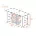 New Age Pet® ECOFLEX® 60" Versa Stand - Reptile Terrarium Stand - 60 in image thumbnail 7