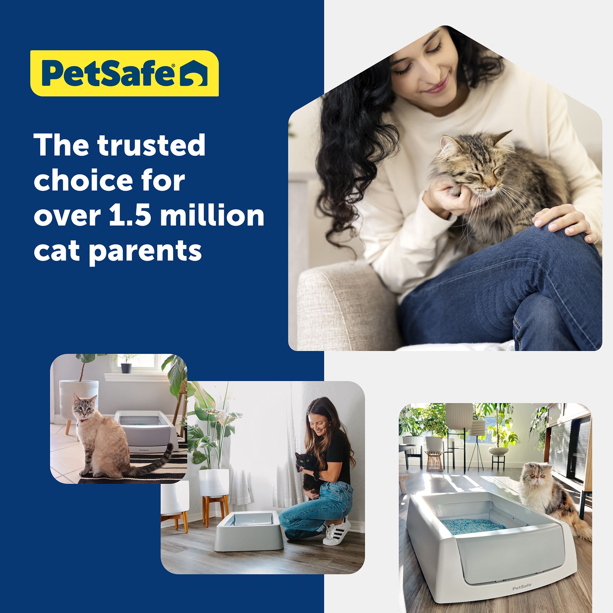 PetSafe® ScoopFree® Sensitive Crystal Cat Litter Refills & Reusable Tray Compatible - thumbnail 7