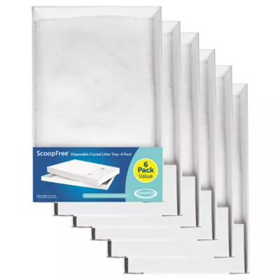 Product ScoopFree® Crystal Disposable Crystal Litter Tray