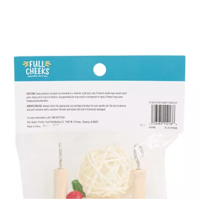 Product Full Cheeks™ Exercise Pack of Mixed Chews and Toys For Small Pets