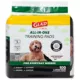 Product Glad for Pets Activated Carbon Training Pads for Puppies and Senior Dogs, 23" x 23" 100ct