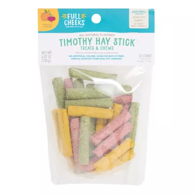 Product Full Cheeks™ Flavored Hay Sticks Treats & Chews