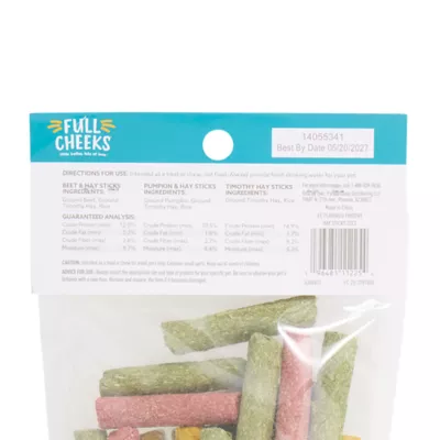 Product Full Cheeks™ Flavored Hay Sticks Treats & Chews