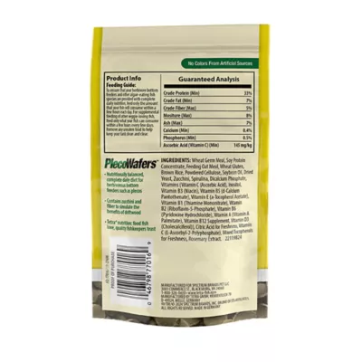 Product  Tetra PlecoWafers Nutritionally Balanced Fish Food for Algae Eaters