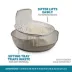 Full Cheeks™ Small Pet Sifting Dust Bath - Large image thumbnail 4
