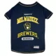Product Pets First MLB Milwaukee Brewers T-Shirt