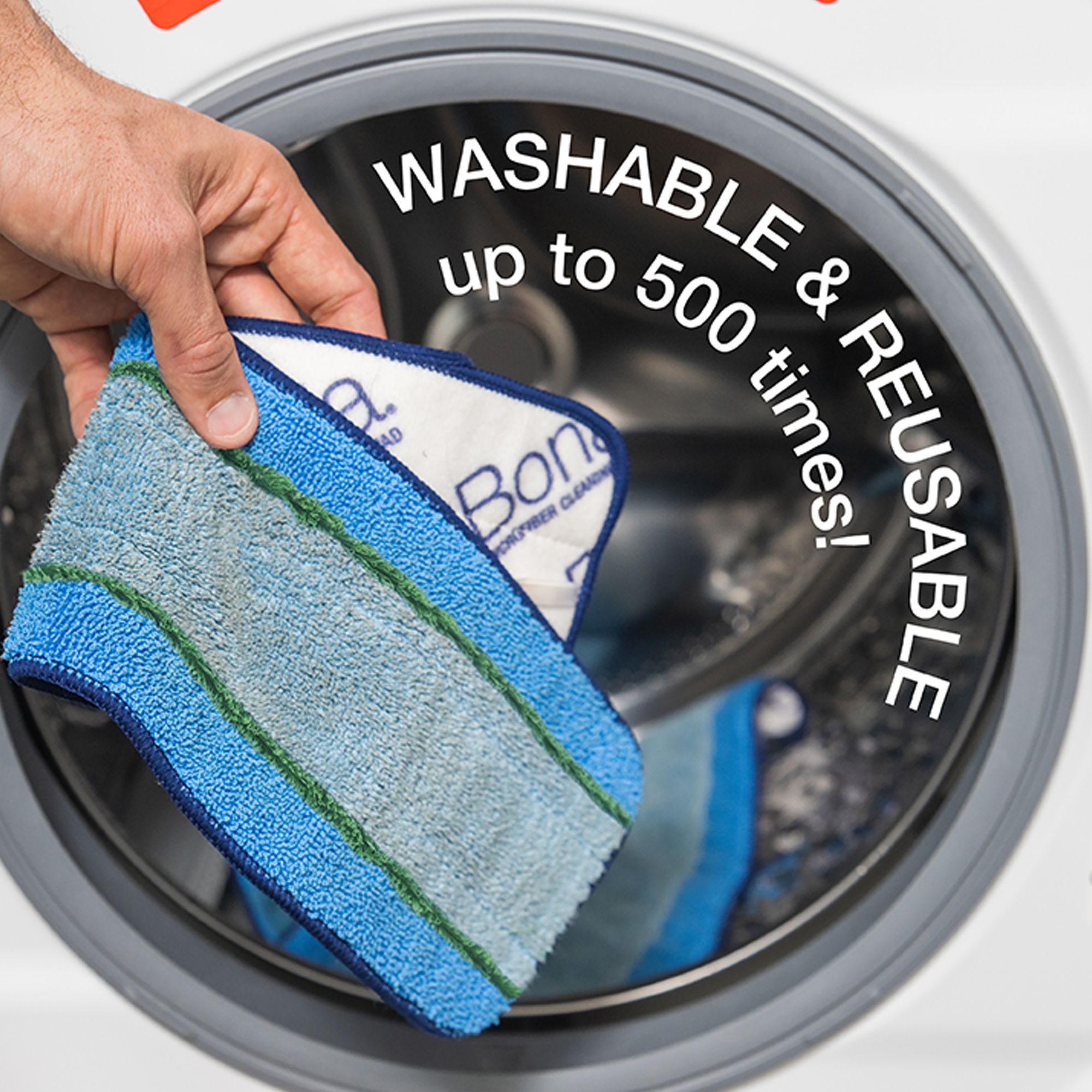 Bona Pet System® Washable \ Microfiber Deep Cleaning Pad for Hardwood & Hard-Surface Floors - thumbnail 3