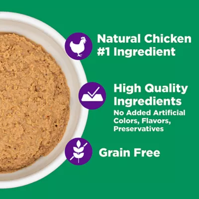 Wellness® Purrfect Duos Adult Cat Wet Food - Grain Free, Pate, 2.64 Oz - Image 4