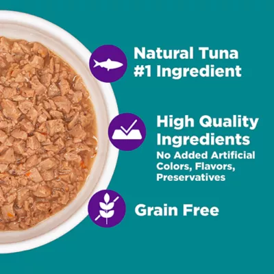 Product Wellness® Purrfect Duos Adult Cat Wet Food - Natural, Grain Free, Cuts, 2.64 OZ