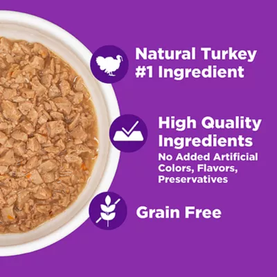 Product Wellness® Purrfect Duos Adult Cat Wet Food - Natural, Grain Free, Cuts, 2.64 OZ