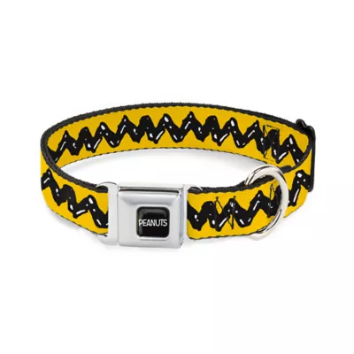 Buckle-Down Peanuts Seatbelt Dog Collar - Image 1