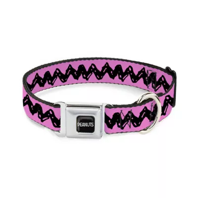 Buckle-Down Peanuts Seatbelt Dog Collar - Image 1