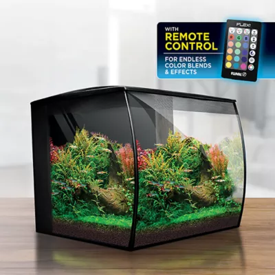 Product Fluval Flex 2.0 Aquarium, 15 US Gal (57 L)