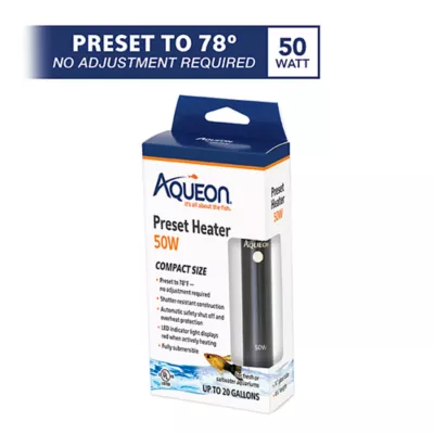 Product Aqueon® Preset 50W Submersible Aquarium Heater