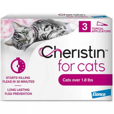 Product Cheristin, Cat Flea and Tick Treatment and Prevention / 3 count
