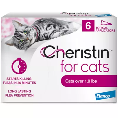 Product Cheristin, Cat Flea and Tick Treatment and Prevention / 6 count
