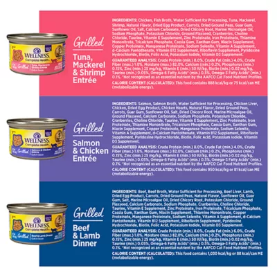 Product Wellness Cat - Grilled, Variety Pack, 24 CT, 72 OZ
