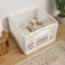 IRIS, 24-inch Exercise Multi-Panel Pet & Dog Playpen with Door, White, 4 & 6  Panel, Plastic image thumbnail 7