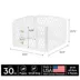 IRIS, 24-inch Exercise Multi-Panel Pet & Dog Playpen with Door, White, 4 & 6  Panel, Plastic image thumbnail 9