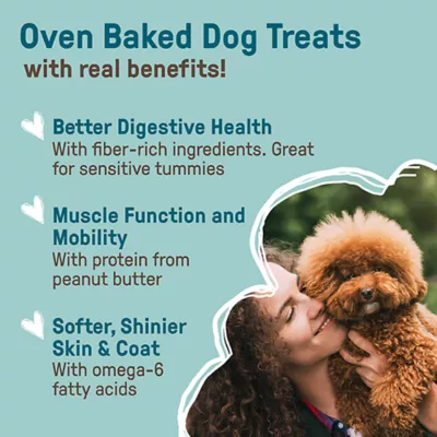 Product COOKIE PAL Spooky Bones Dog Treats - Peanut Butter & Blueberry, 300g