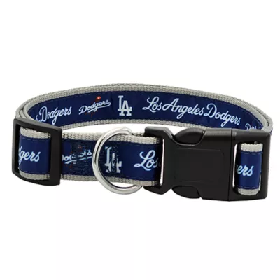 Pets First Los Angeles Dodgers Satin Pet Collar - Image 1