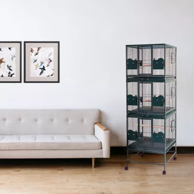 Product A&E Cage Company Triplestack Bird Cage