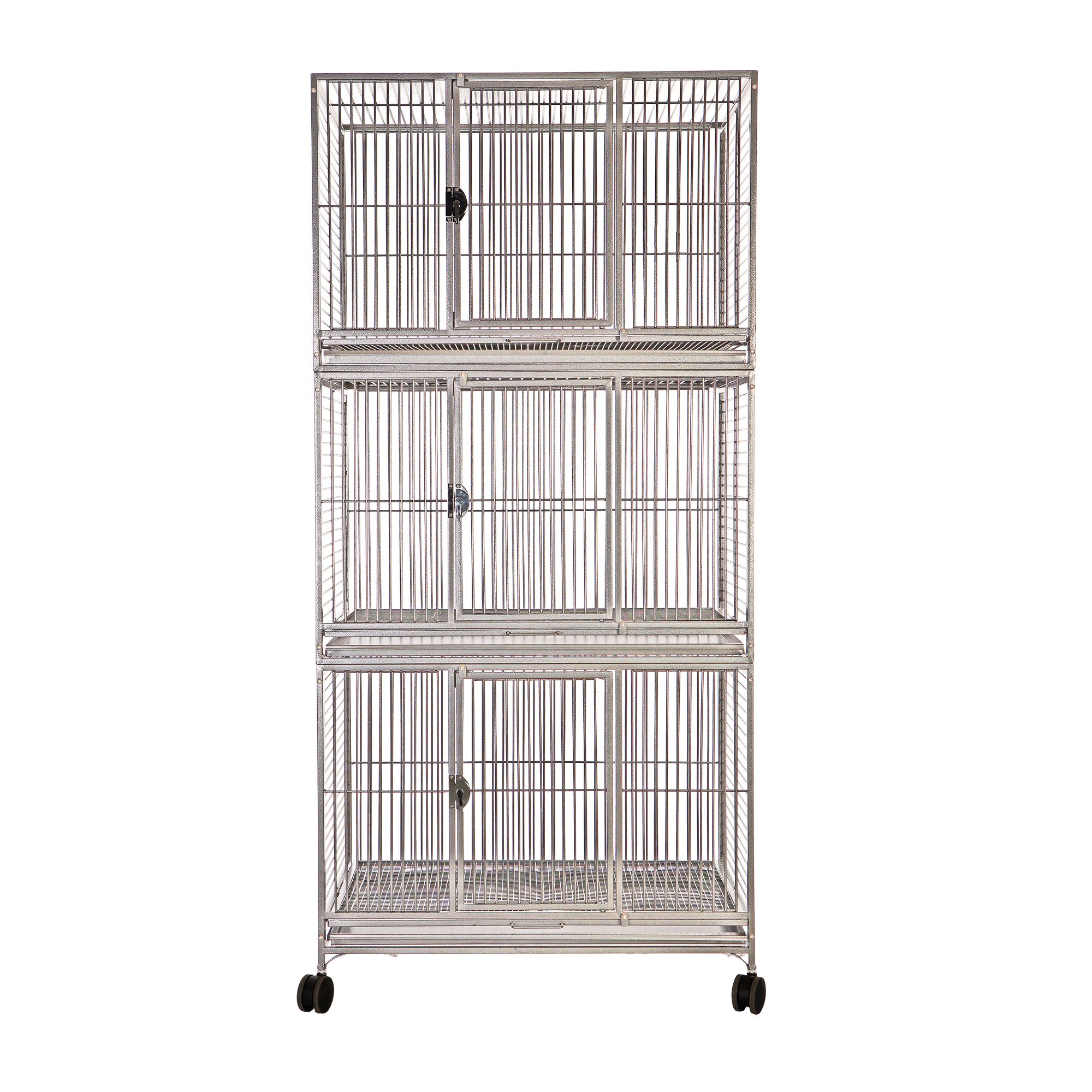 A&E Cage Company Triplestack Bird Cage Large for Large Birds - thumbnail 2