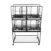A&E Cage Company Four Unit Cage with Stand Black image thumbnail 3