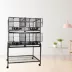 A&E Cage Company Four Unit Cage with Stand Black image thumbnail 4
