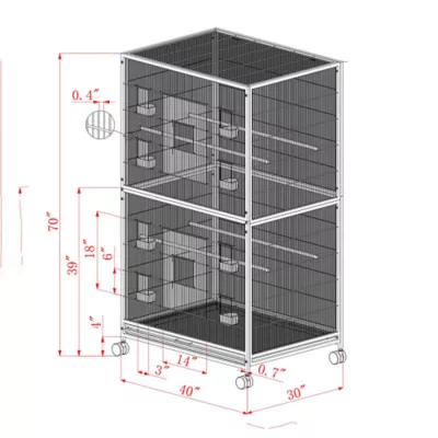 A&E Cage Company Flight Cage XL - Image 3
