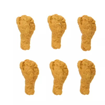 Product Merry and Bright Rawhide Alternative Fried Chicken Dog Treats 6 Count 6.3 OZ