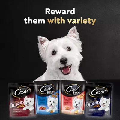 Product Cesar Double Delights Dog Treats For Small Breed Adult Dogs - Grilled Chicken Flavour