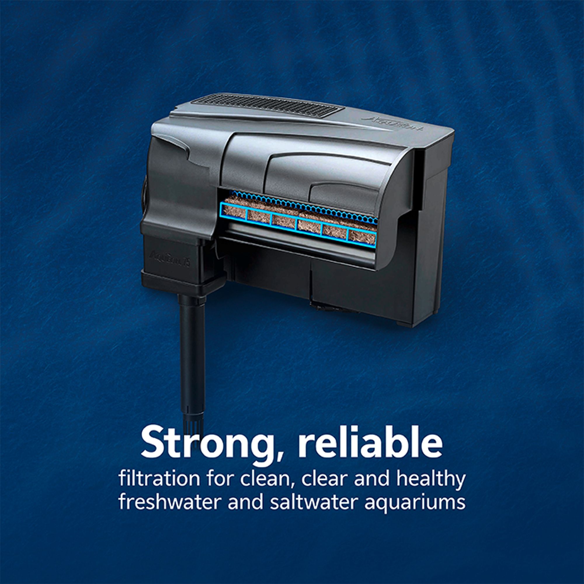 Aqueon® QuietFlow® PRO Aquarium Power Filter for Fish Tank Filtration - thumbnail 2