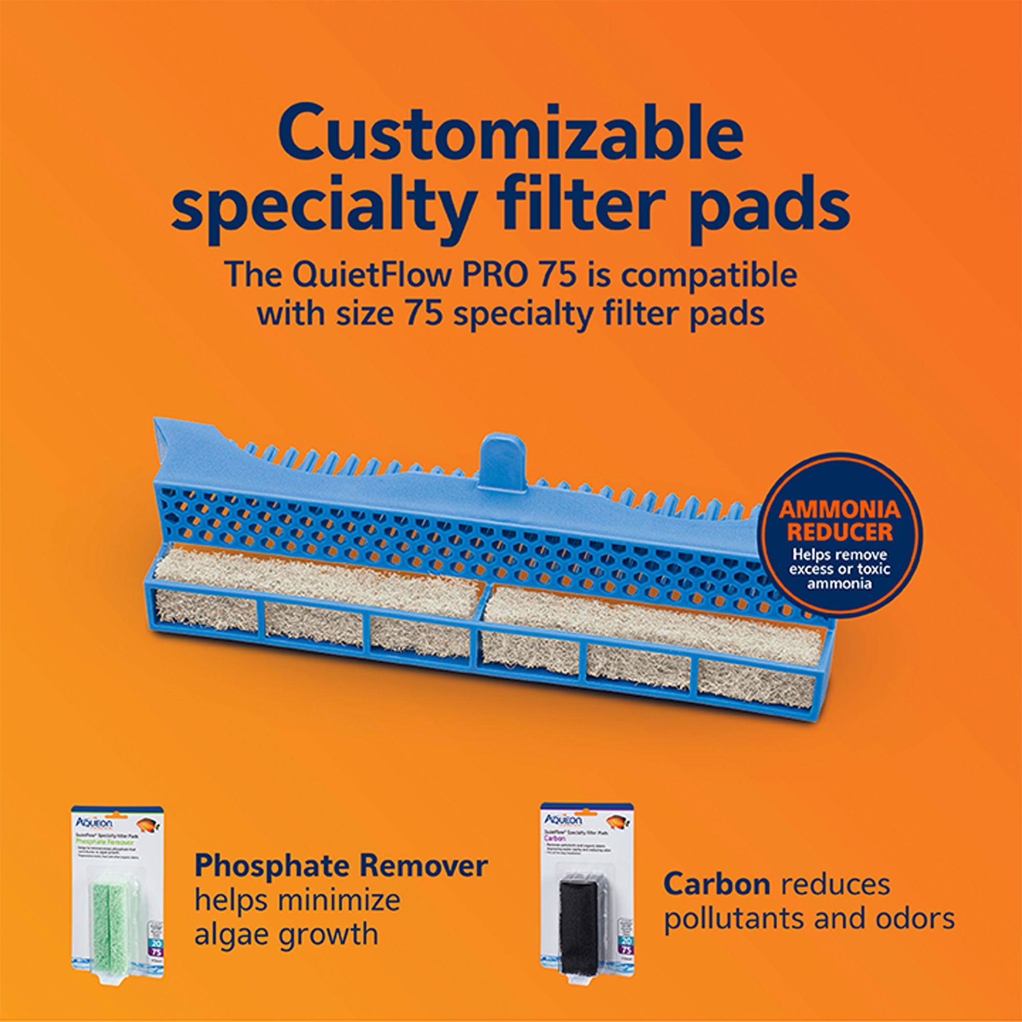 Aqueon® QuietFlow® PRO Aquarium Power Filter for Fish Tank Filtration - thumbnail 7
