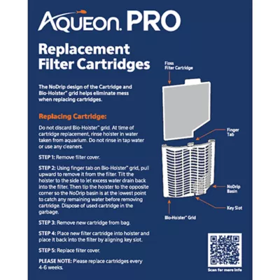 Product  Aqueon® PRO Replacement Filter Cartridges - Multipack