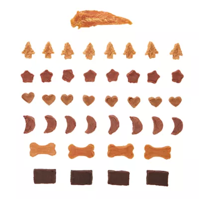 Product Merry and Bright Jerky Dog Treat 25 Day Advent Calendar 7.3 OZ