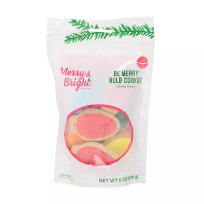 Product Merry and Bright Light Bulb Biscuit Dog Treats 6 OZ