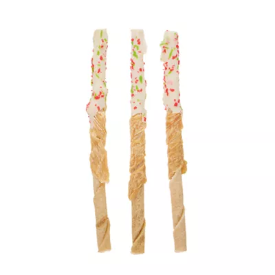 Product Merry and Bright Chicken Wrapped Rawhide Dog Treat Sticks 10 Count 2.4 OZ